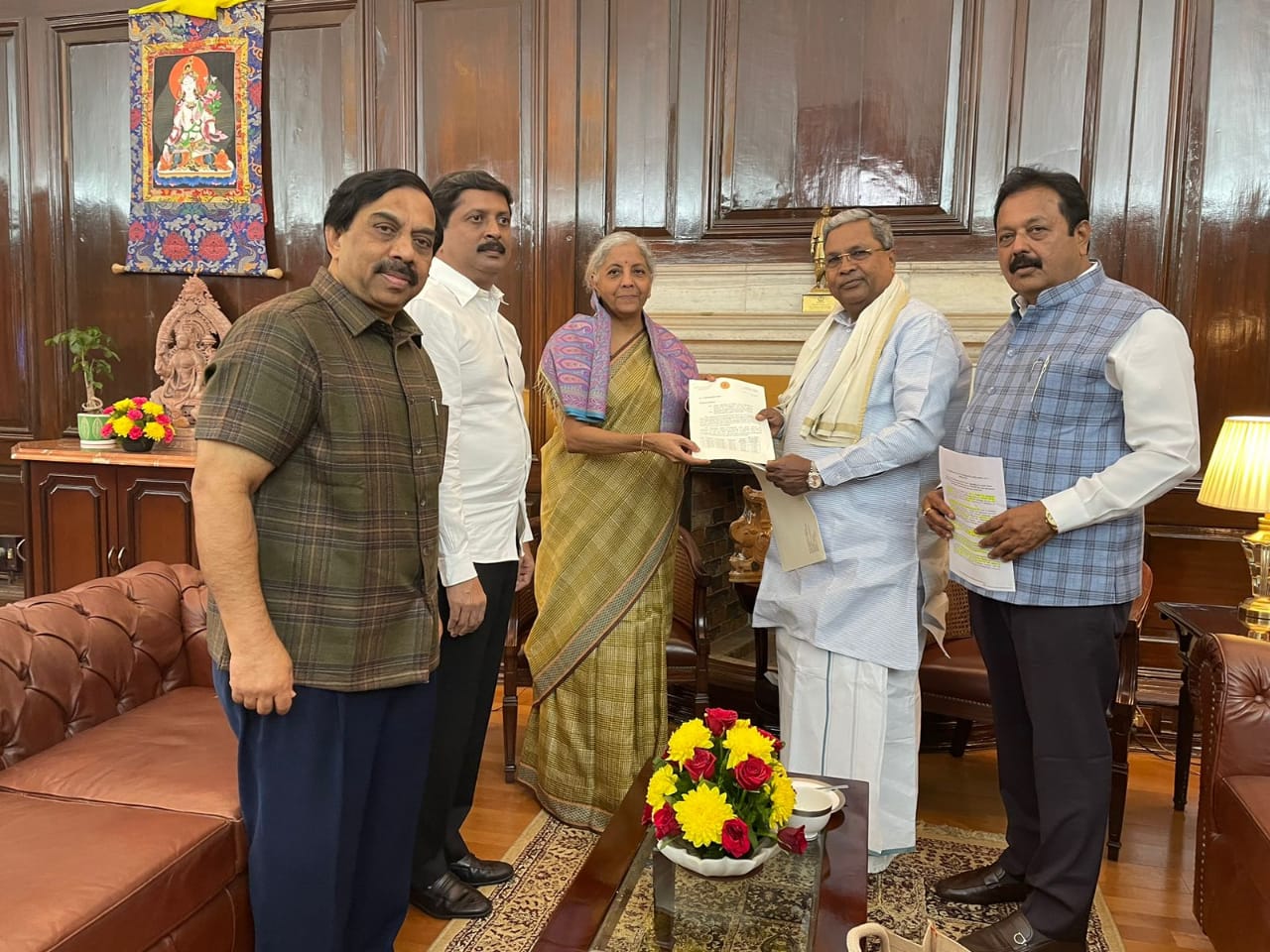 ನಬಾರ್ಡ್‌ನ ಕೃಷಿ ಸಾಲ ಹೆಚ್ಚಿಸಲು ಕೇಂದ್ರ ಹಣಕಾಸು ಸಚಿವೆಗೆ ಮನವಿ ಮಾಡಿದ ಸಿಎಂ