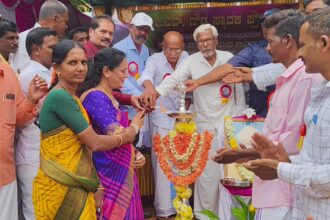 ಬಿಎಲ್ ಗೌಡ ಸ್ಮಾರಕ ಪ್ರೌಢಶಾಲೆಯಲ್ಲಿ ಗುರುವಂದನಾ ಕಾರ್ಯಕ್ರಮ