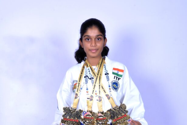 ನಾಲ್ಕು ಬಂಗಾರದ ಪದಕ ಗಳಿಸಿದ ಬೆಂಗಳೂರಿನ ಹಾಸಿನಿ ಪಿ ಗೌಡ