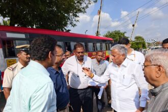  ಚಿತ್ರದುರ್ಗ-ದಾವಣಗೆರೆ ರಸ್ತೆಯ ರೈಲ್ವೆ ಗೇಟ್‍ಗೆ ಒಂದು ವಾರದೊಳಗೆ ಟೆಂಡರ್- ಸಚಿವ ಸೋಮಣ್ಣ