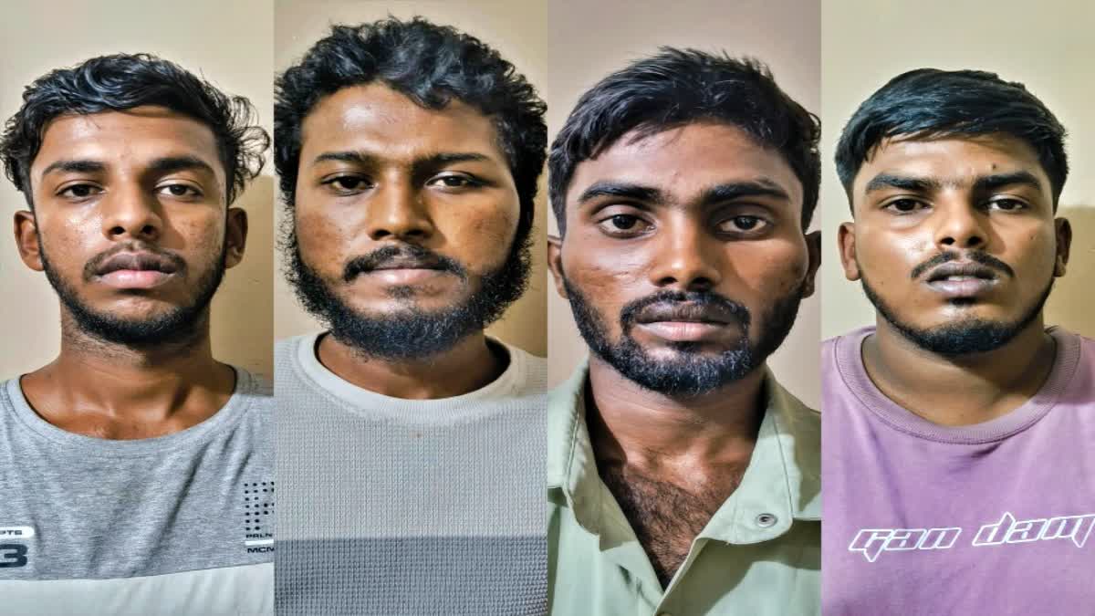 ವೈದ್ಯರ ಮನೆಗೆ ಬೆಂಕಿ ಹಚ್ಚಿದ್ದ ನಾಲ್ವರು ಕಿಡಿಗೇಡಿಗಳ ಬಂಧನ