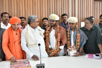 ಜೆಇಇ ಪರೀಕ್ಷೆಯಲ್ಲಿ ರಾಜ್ಯಕ್ಕೆ ಕೀರ್ತಿ ತಂದ ಶಶಾಂಕ್, ವೇದಾಂತ್ ಅವರನ್ನ ಸನ್ಮಾನಿಸಿದ ಸಿಎಂ