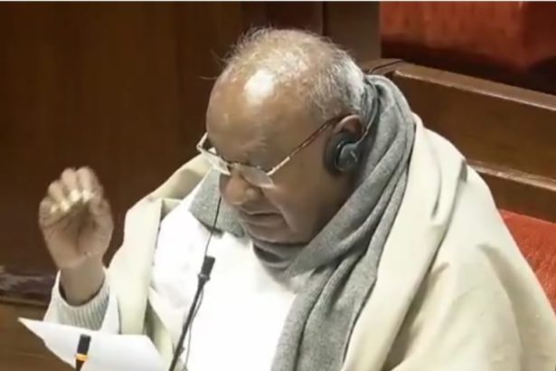 ವಂದೇ ಮಾತರಂ ಗೀತೆ ಚರ್ಚೆಯಲ್ಲಿ ಭಾಗವಹಿಸಿದ ದೇವೇಗೌಡರು