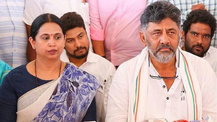 ಸಿಎಂ ಡಿ.ಕೆ ಶಿವಕುಮಾರ್‌ರನ್ನು ಕುಟುಂಬ ಸಮೇತ ಭೇಟಿಯಾದ ಲಕ್ಷ್ಮೀ ಹೆಬ್ಬಾಳ್ಕರ್?