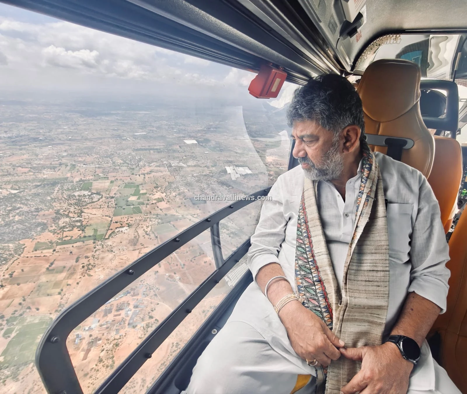 ಬಾಗಲಕೋಟೆ, ವಿಜಯನಗರ, ಬಳ್ಳಾರಿಯಲ್ಲಿ ಸಿಎಂ ಡಿ.ಕೆ. ಶಿವಕುಮಾರ್ ವೈಮಾನಿಕ ಸಮೀಕ್ಷೆ: ಬರಪೀಡಿತರ ನೆರವಿಗೆ ಅಭಯ