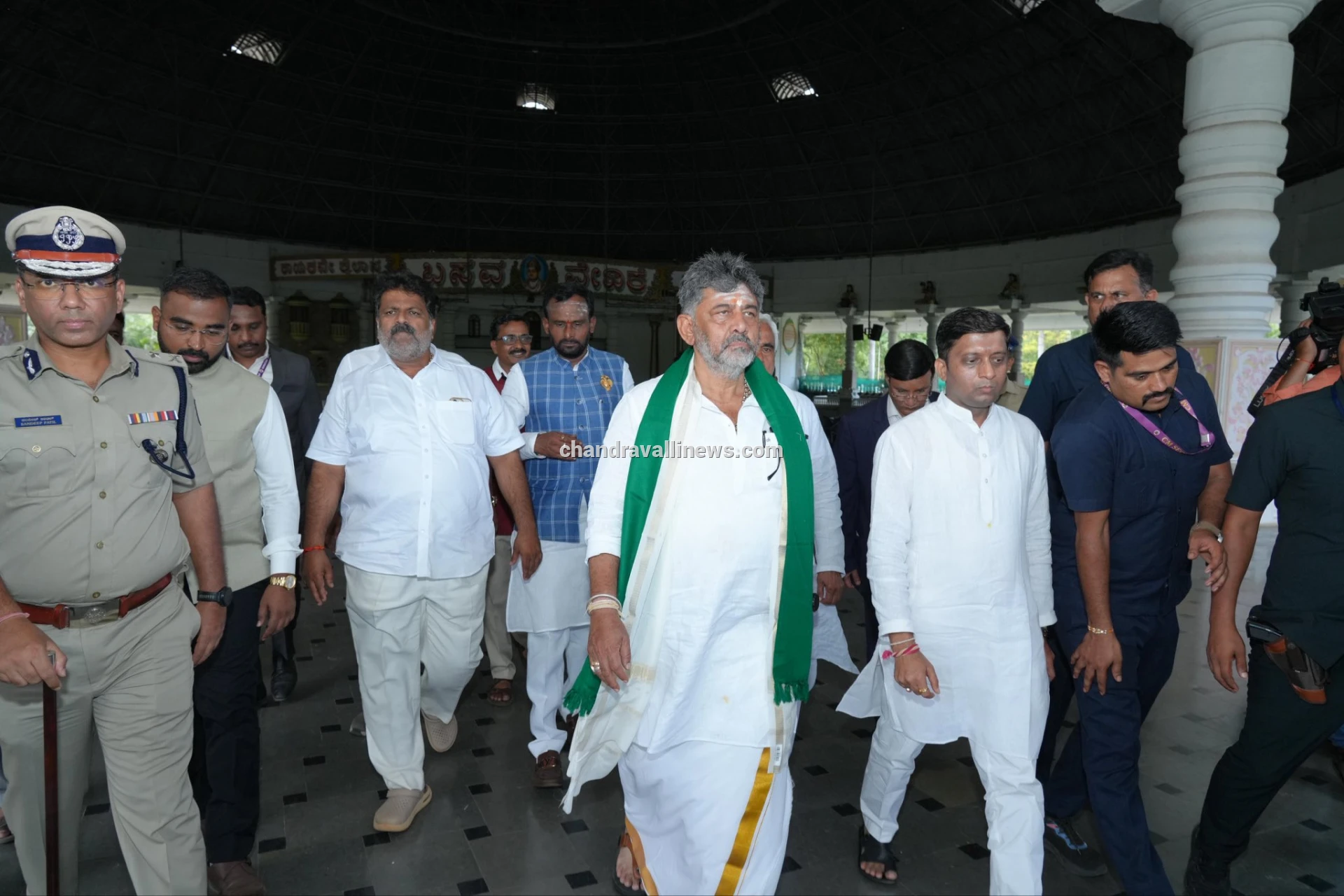 ಕೂಡಲಸಂಗಮದ ಬಸವ ವೇದಿಕೆಗೆ ಡಿ.ಕೆ. ಶಿವಕುಮಾರ್ ಭೇಟಿ: ಸ್ಥಳ ಪರಿಶೀಲನೆ 