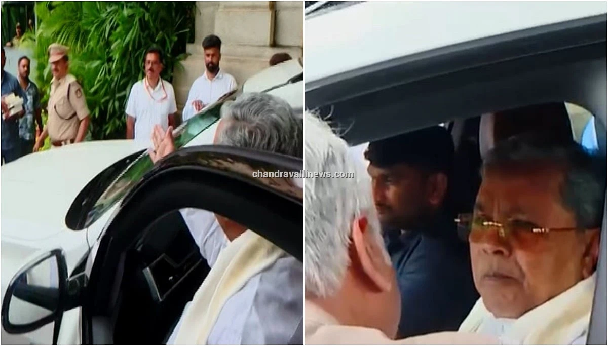 ಖಾಸಗಿ ಕಾರು ತೆರವುಗೊಳಿಸಿದ್ದಕ್ಕೆ ಡಿಸಿಪಿ ವಿರುದ್ಧ ಮಾಜಿ ಸಿಎಂ ಸಿದ್ದರಾಮಯ್ಯ ಗರಂ: 'ಕಾವೇರಿ'ಗೆ ತೆರಳುವಾಗ ವಿಧಾನಸೌಧದ ಕೆಂಗಲ್ ಗೇಟ್ ಬಳಿ ಹೈಡ್ರಾಮಾ!