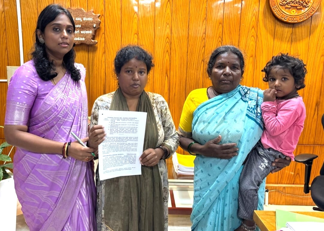 ಒಂದೇ ದಿನದಲ್ಲಿ ಉದ್ಯೋಗ ನೀಡಿ ಅನುಕಂಪ ತೋರಿದ ಜಿಲ್ಲಾಧಿಕಾರಿ