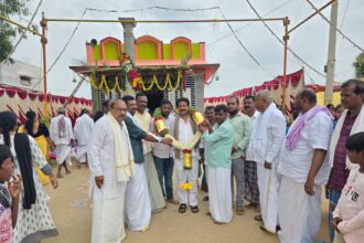 ಆಂಜನೇಯ ಸ್ವಾಮಿ ದೇವಸ್ಥಾನ ಉದ್ಘಾಟನೆ