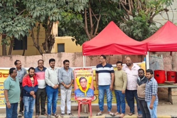 ಕರವೇ ಕನ್ನಡಿಗರ ಬಣದಿಂದ ಎಸ್. ಎಂ. ಕೃಷ್ಣ ರವರಿಗೆ ನುಡಿ ನಮನ