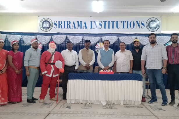 ಶ್ರೀರಾಮ ನರ್ಸಿಂಗ್ ಕಾಲೇಜಿನಲ್ಲಿ ಕ್ರಿಸ್ಮಸ್ ಈವ್ ಕಾರ್ಯಕ್ರಮ
