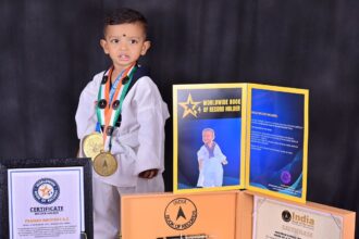 ವರ್ಲ್ಡ್ ಬುಕ್ ರೆಕಾರ್ಡ್ ಸೇರಿದ ಎರಡು ವರ್ಷದ ಬಾಲಕ ಪ್ರಣವ್ ಅಭ್ಯಂತ್