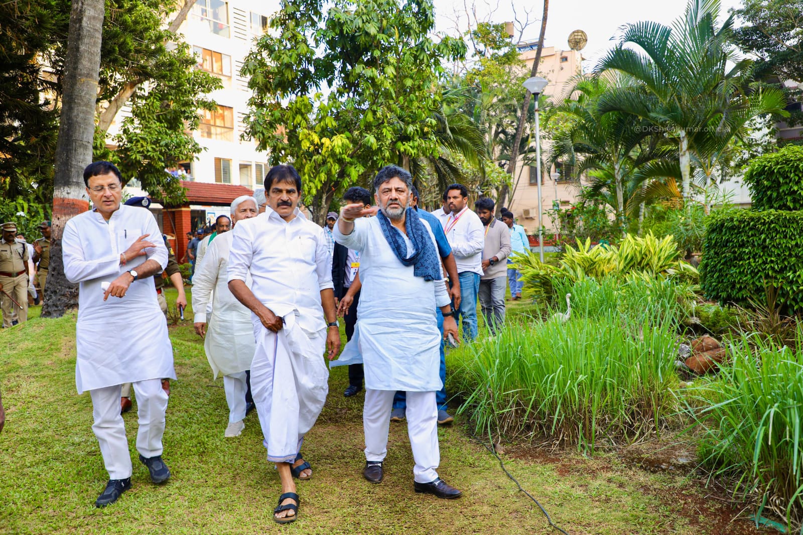 ಕಾರ್ಯಕಾರಿ ಸಮಿತಿಯ ಪೂರ್ವ ಸಿದ್ಧತೆ ಪರಿಶೀಲಿಸಿದ ಕೆಪಿಸಿಸಿ ಅಧ್ಯಕ್ಷ ಶಿವಕುಮಾರ್