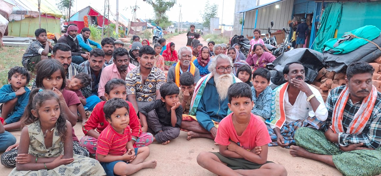 ಅಲೆಮಾರಿ ಕಾಲೋನಿಯಲ್ಲಿ ಸದಸ್ಯತ್ವ ನೋಂದಣಿ ಅಭಿಯಾನ