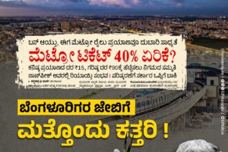 ಬೆಲೆ ಏರಿಸಿ ಖಜಾನೆ ತುಂಬಿಸುತ್ತಿರುವ ಕಾಂಗ್ರೆಸ್‌ ಸರ್ಕಾರ