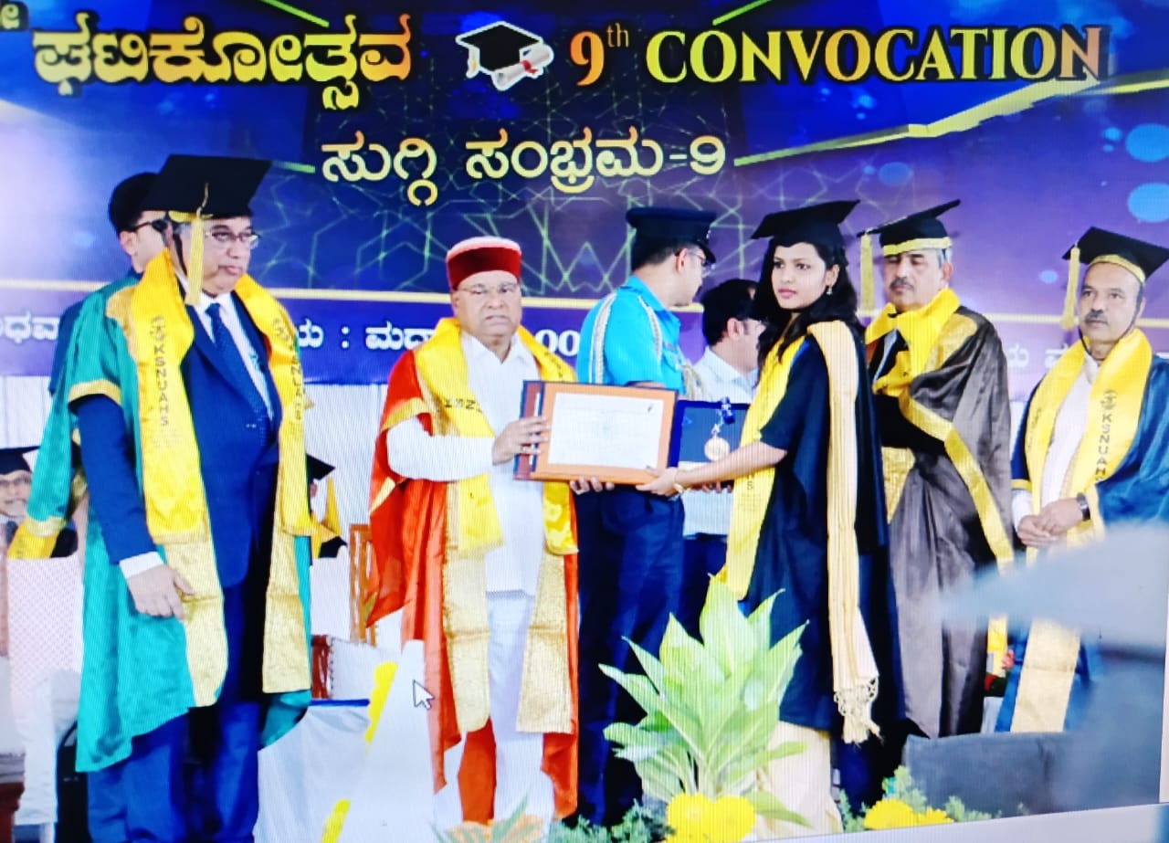 ರೇಷ್ಮಾಗೆ ಪಿಹೆಚ್‌ಡಿ ಪದವಿ ಪ್ರದಾನ
