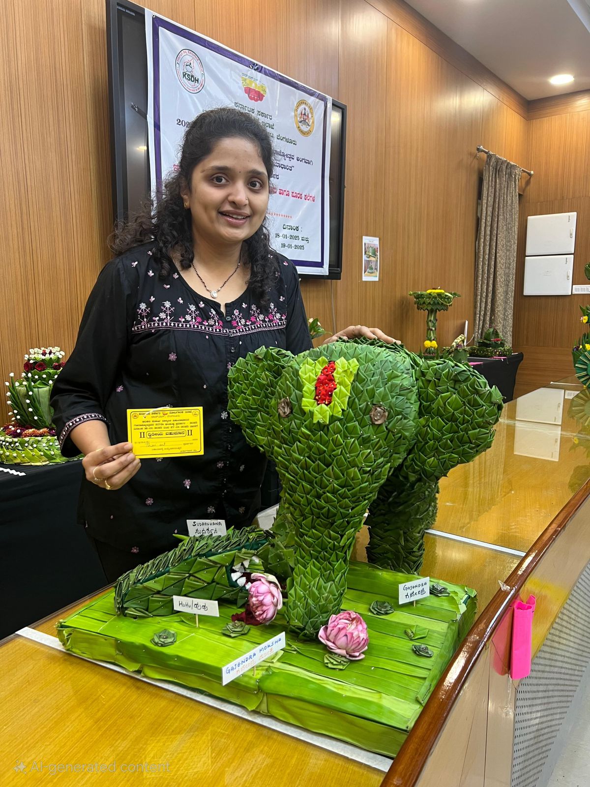 ಫಲ ಪುಷ್ಪ ಪ್ರದರ್ಶನದಲ್ಲಿ ನಂದಿನಿಗೆ ದ್ವೀತಿಯ ಬಹುಮಾನ