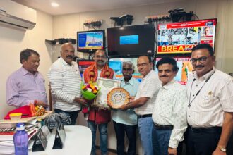 ಪತ್ರಕರ್ತ ಅಜಿತ್ ಹನುಮಕ್ಕನವರಿಗೆ ಕೆಯುಡಬ್ಲೂಜೆ ಪ್ರಶಸ್ತಿ ಪ್ರದಾನ