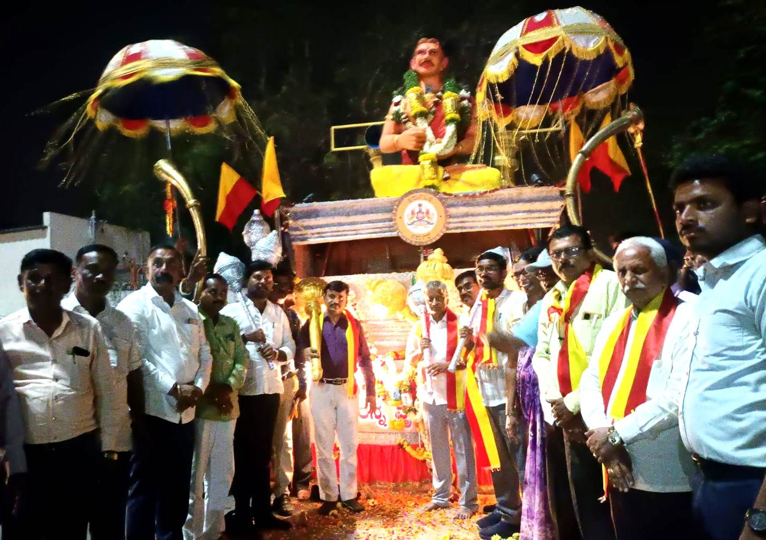 ರನ್ನ ರಥಯಾತ್ರೆಗೆ ಭವ್ಯ ಸ್ವಾಗತ