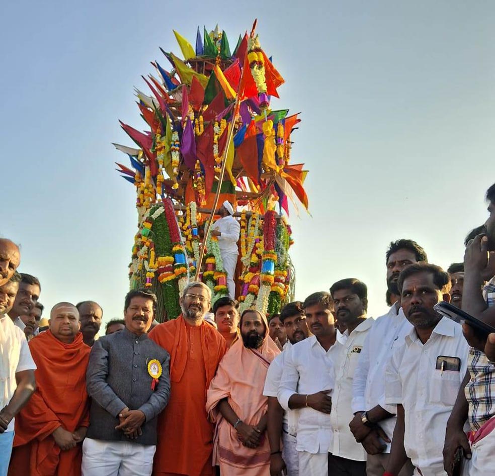 ಚೆಲುವೆರುದ್ರಸ್ವಾಮಿ ಮಠದ ಅಭಿವೃದ್ದಿಗೆ ಸಹಕಾರ- ಶಾಸಕ ರಘುಮೂರ್ತಿ