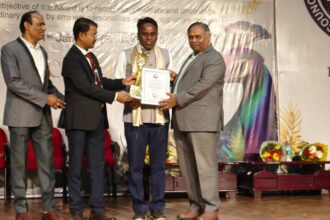 ಸಿದ್ದೇಶ್ವರಪ್ಪ ಅವರಿಗೆ ಅತ್ಯುತ್ತಮ ಕ್ಷೇತ್ರಪ್ರಚಾರಾಧಿಕಾರಿ ಪ್ರಶಸ್ತಿ