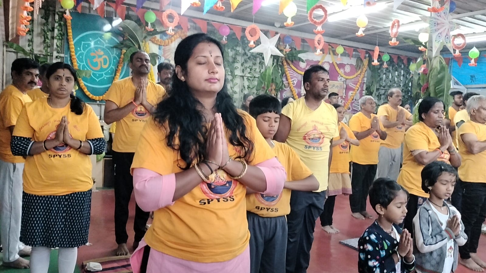 ಸಾಮೂಹಿಕ ಸೂರ್ಯ ನಮಸ್ಕಾರ ಕಾರ್ಯಕ್ರಮ
