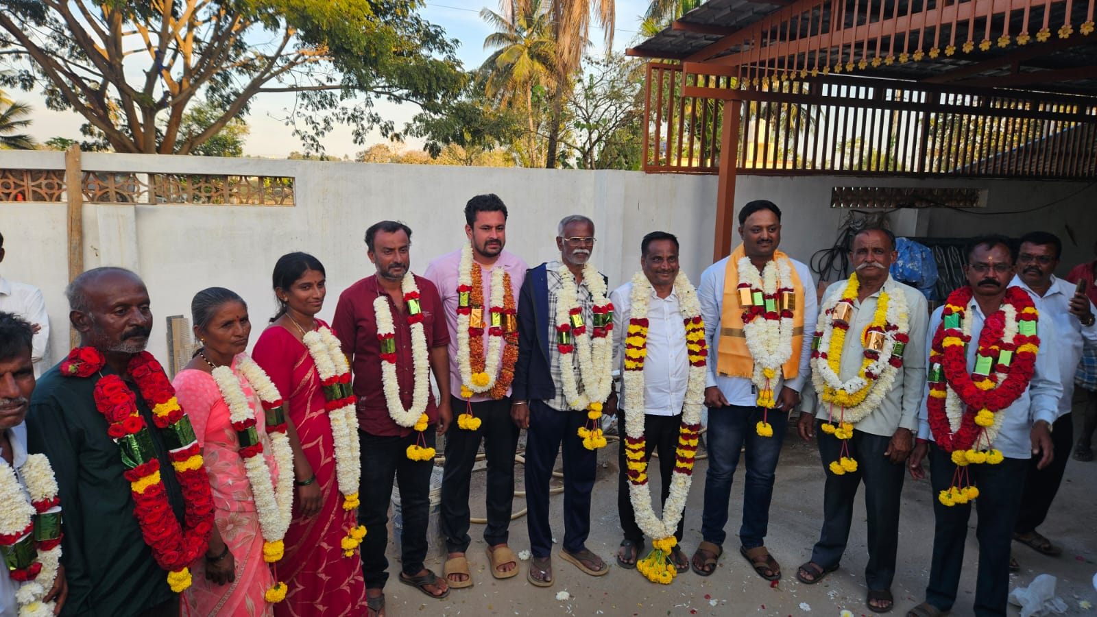 ವ್ಯವಸಾಯ ಸೇವಾ ಸಹಕಾರ ಸಂಘದ ಅಧ್ಯಕ್ಷ-ಉಪಾಧ್ಯಕ್ಷರ ಅವಿರೋಧ ಆಯ್ಕೆ