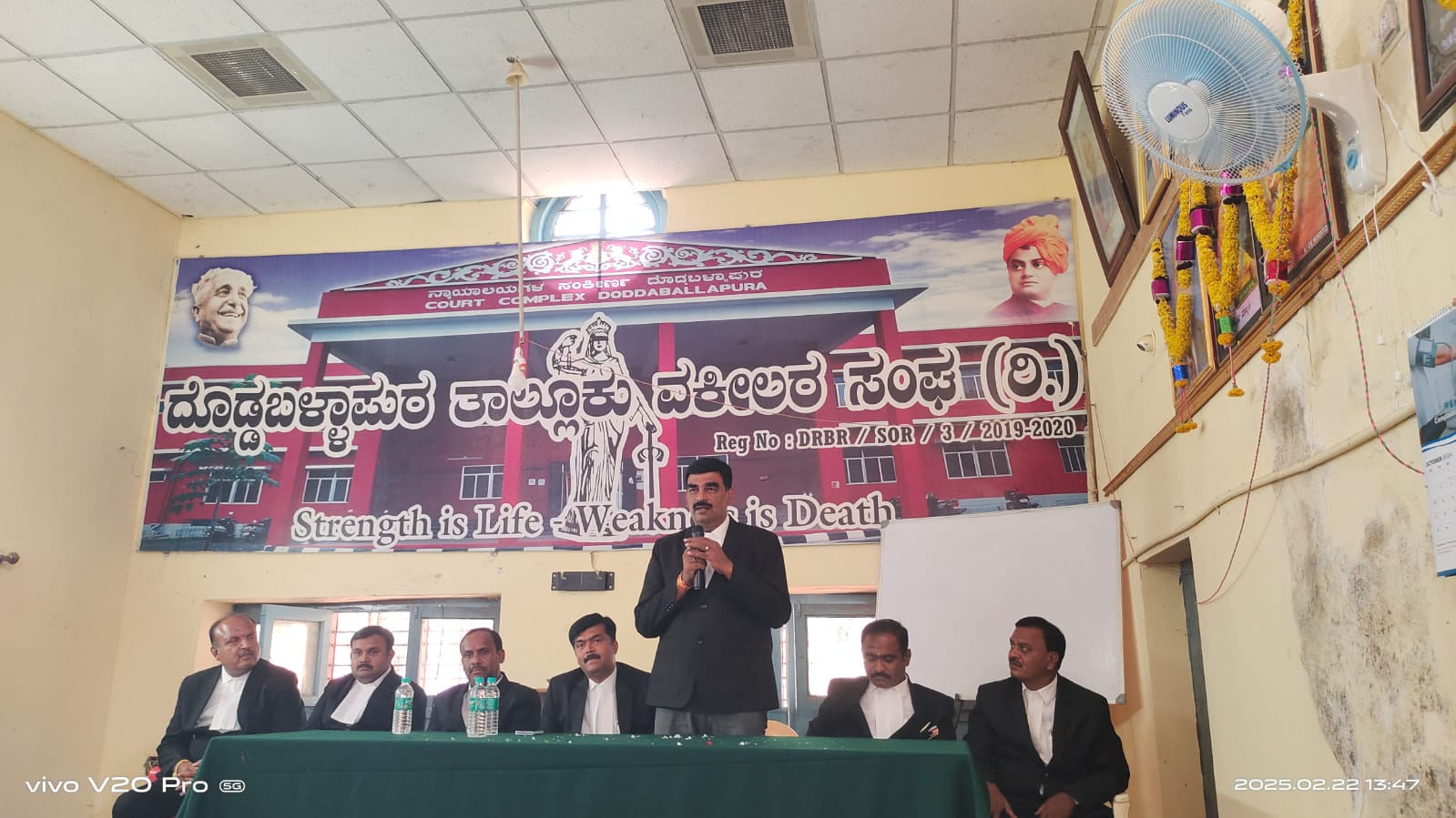 ವಕೀಲರ ಸಂಘದಲ್ಲಿ ಯಾವುದೇ ಭೇದ ಭಾವ ಇಲ್ಲ-ಗಿರೀಶ್ ಕುಮಾರ್