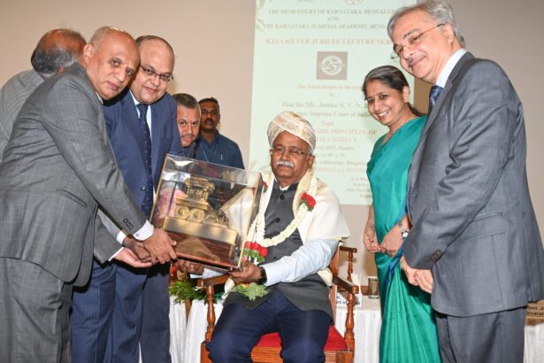 ಸರ್ವೋಚ್ಛ ನ್ಯಾಯಾಲಯದ ನ್ಯಾಯಾಧೀಶರಾದ ಎಸ್.ವಿ.ಎನ್.ಭಾಟಿ ಉಪನ್ಯಾಸ