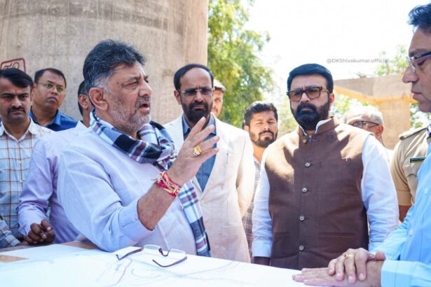 ಸಿಟಿ ರೌಂಡ್ಸ್ ಮಾಡಿದ ಡಿಸಿಎಂ ಡಿ ಕೆ ಶಿವಕುಮಾರ್