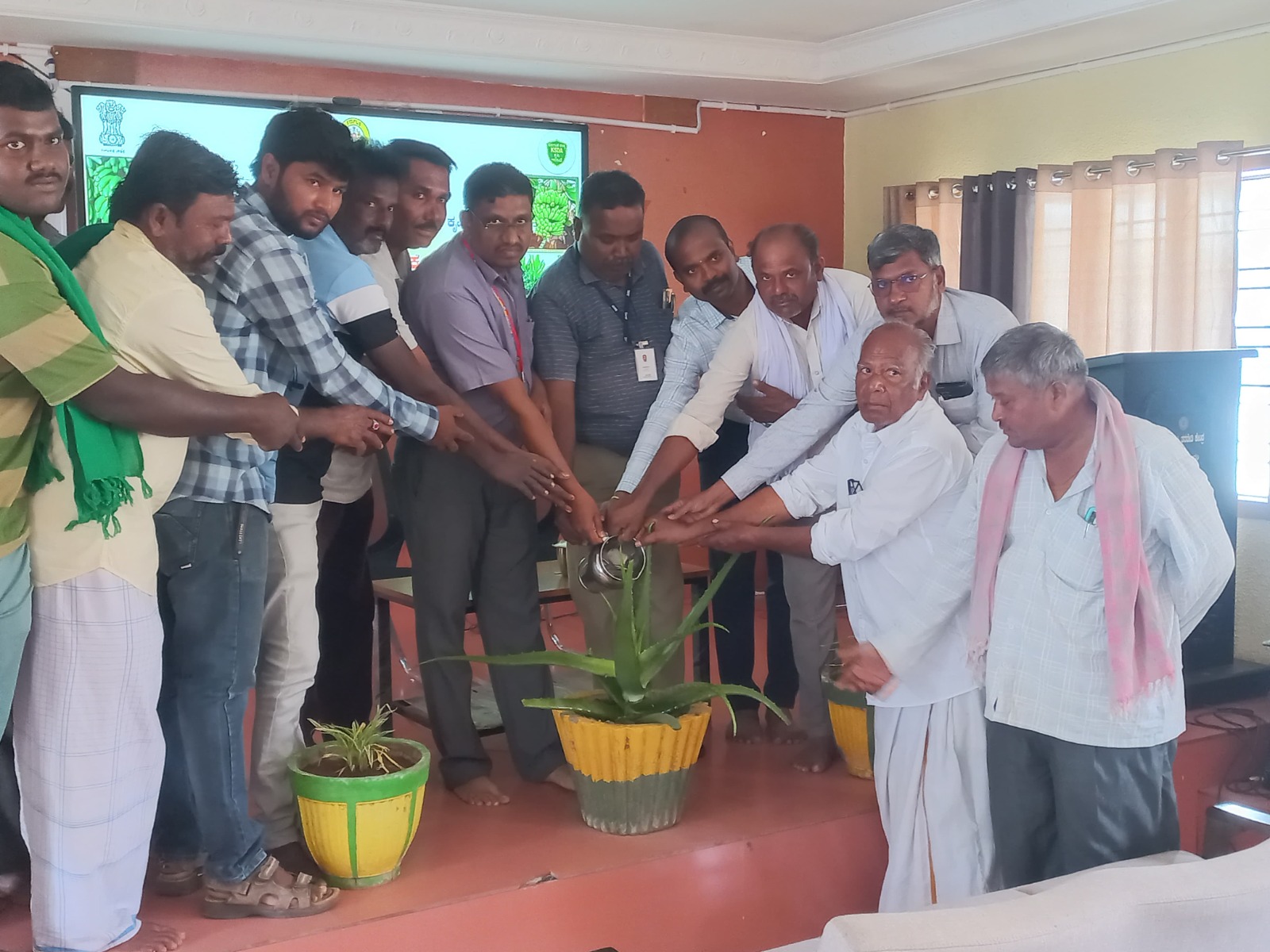 ಬಾಳೆ ಸುಧಾರಿತ ಬೇಸಾಯ ಕುರಿತು ತರಬೇತಿ