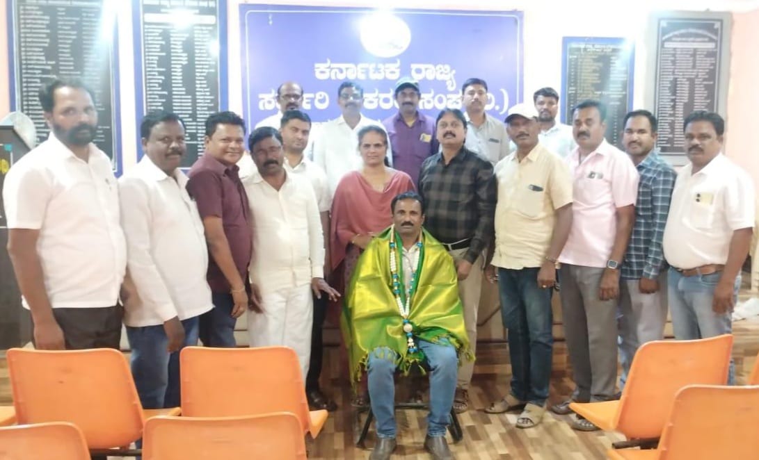ರಾಷ್ಟ್ರಮಟ್ಟದ ಪುರುಷರ 100 ಮೀಟರ್ ಓಟಕ್ಕೆ ಹೊರಟ ಗ್ರಾಮ ಲೆಕ್ಕಾಧಿಕಾರಿ ಹಿರಿಯಣ್ಣ
