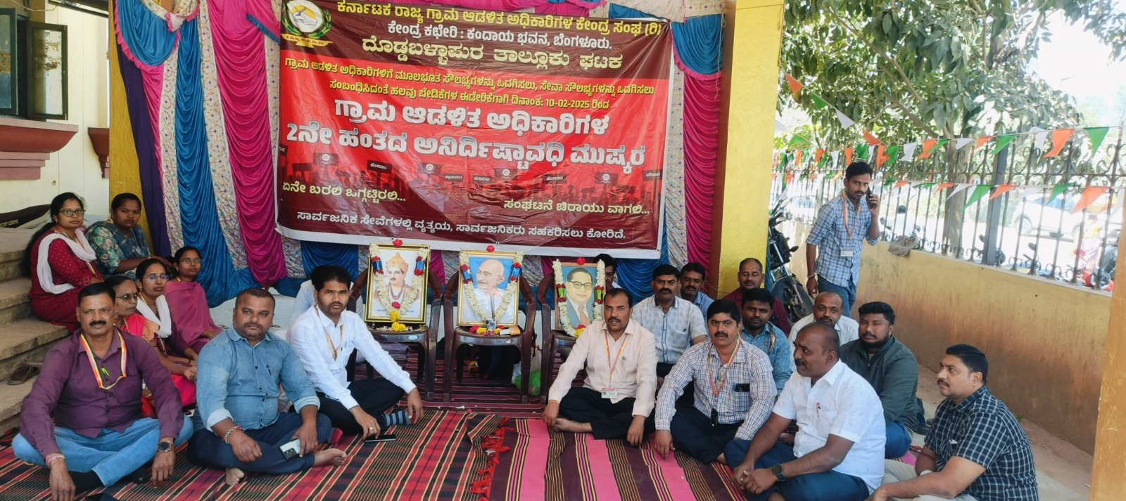 ಗ್ರಾಮ ಆಡಳಿತಾಧಿಕಾರಿಗಳ ಮುಷ್ಕರಕ್ಕೆ ಕರವೇ ಬೆಂಬಲ-ಪುರುಷೋತ್ತಮ್ ಗೌಡ