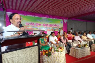 ಮೂರು ದಿನಗಳ ಕಾಲ ತೋಟಗಾರಿಕಾ ಹಬ್ಬ ಆಚರಣೆ ಆಗಿದೆ-ಡಿ.ಸುಧಾಕರ್