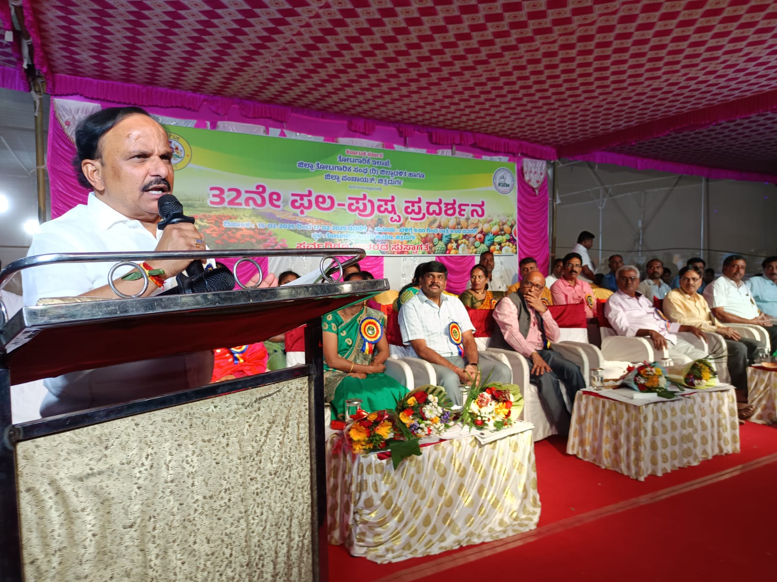 ಮೂರು ದಿನಗಳ ಕಾಲ ತೋಟಗಾರಿಕಾ ಹಬ್ಬ ಆಚರಣೆ ಆಗಿದೆ-ಡಿ.ಸುಧಾಕರ್