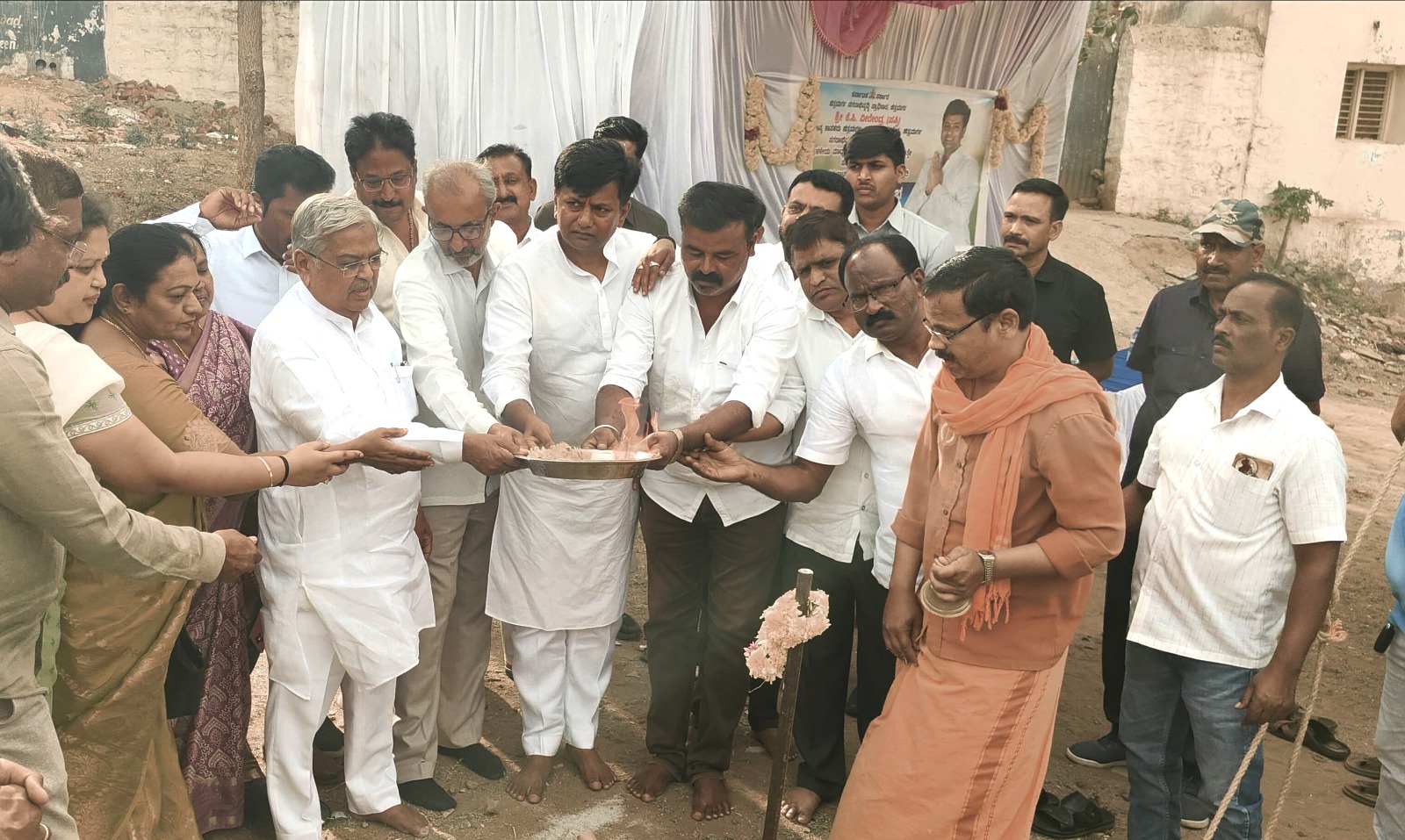 78.42 ಲಕ್ಷ ವೆಚ್ಚದ ಅಭಿವೃದ್ಧಿ ಕಾಮಗಾರಿಗಳಿಗೆ ಭೂಮಿಪೂಜೆ