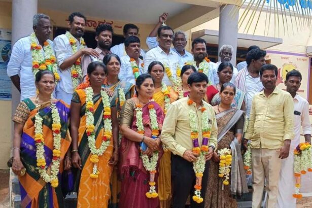 ಗ್ರಾಮ ಪಂಚಾಯಿತಿ ಅಧ್ಯಕ್ಷರಾಗಿ ಲೋಕೇಶ್‌ ಅವಿರೋಧ ಆಯ್ಕೆ