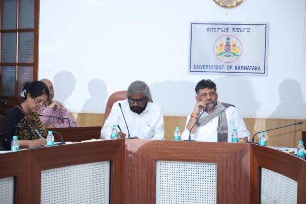 ಎತ್ತಿನಹೊಳೆ ಯೋಜನೆ ಅನುಷ್ಠಾನ ಕುರಿತು ಸಭೆ ಮಾಡಿದ ಡಿಸಿಎಂ ಡಿಕೆಶಿ