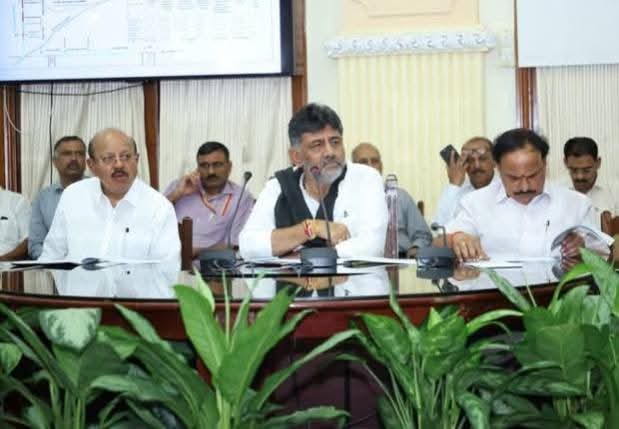 ಭದ್ರಾ ಯೋಜನೆಯ ಚಿತ್ರದುರ್ಗ ಮತ್ತು ತುಮಕೂರು ಕಾಲುವೆ ಕಾಮಗಾರಿಗಳ ಅನುಷ್ಠಾನಕ್ಕೆ ತುರ್ತು ಸಭೆ ನಡೆಸಿದ ಡಿಸಿಎಂ ಡಿಕೆಶಿ