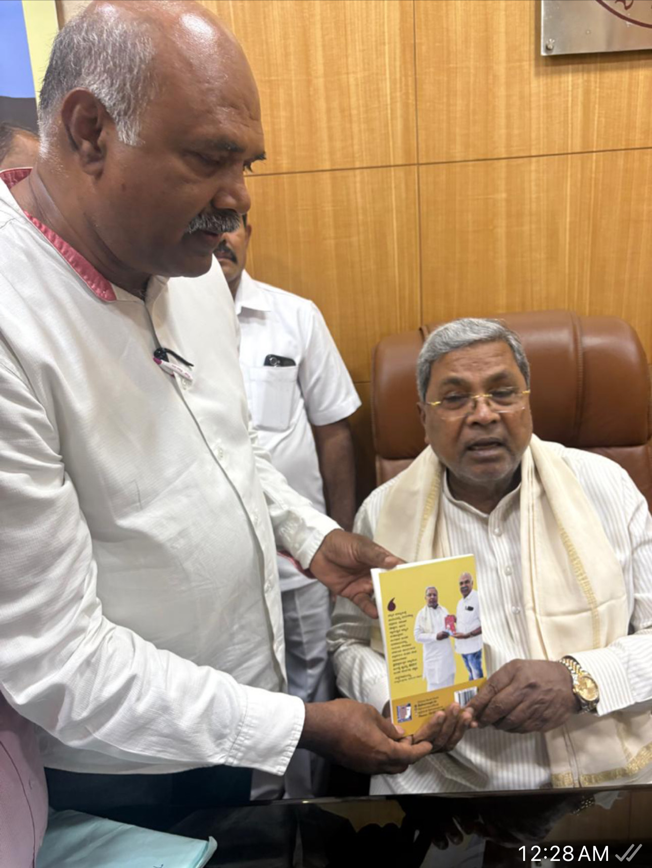 ಅಮೃತ ಬೀಜ ಕೃತಿ, ಹಿರಿಯರ ಸೇವೆ ಶ್ಲಾಘನೀಯ-ಸಿಎಂ