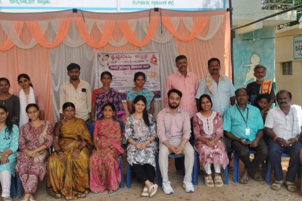 ವೀರಾಪುರದಲ್ಲಿ ಉಚಿತ ಆರೋಗ್ಯ ತಪಾಸಣಾ ಶಿಬಿರ