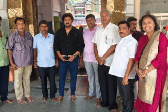 ರವಿಚಂದ್ರನ್ ಸೋದರ ಬಾಲಾಜಿ ಘಾಟಿ ಸುಬ್ರಮಣ್ಯ ಕ್ಷೇತ್ರಕ್ಕೆ ಭೇಟಿ