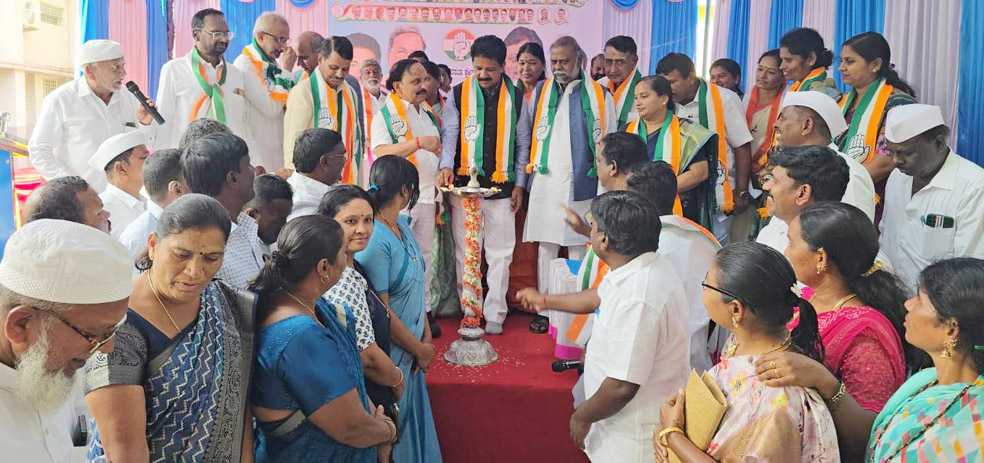 ಕಾಂಗ್ರೆಸ್ ಪಕ್ಷದ ಗೆಲುವಿನಲ್ಲಿ ಕಾರ್ಯಕರ್ತರ ಪಾತ್ರ ಅಪಾರ-ಸಚಿವ ಡಿ.ಸುಧಾಕರ್