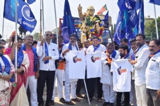 “ಭೀಮ ಹೆಜ್ಜೆ” ಭೀಮ ರಥಯಾತ್ರೆ ನಿಮಿತ್ತ ಟಿ ಶರ್ಟ್ ಬಿಡುಗಡೆ