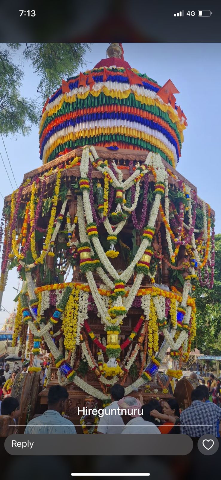 ಸಾವಿರಾರು ಭಕ್ತರ ಸಮ್ಮುಖದಲ್ಲಿ ಅದ್ಧೂರಿಯಾಗಿ ನಡೆದ ದ್ಯಾಮಲಾಂಬ ದೇವಿ ರಥೋತ್ಸವ