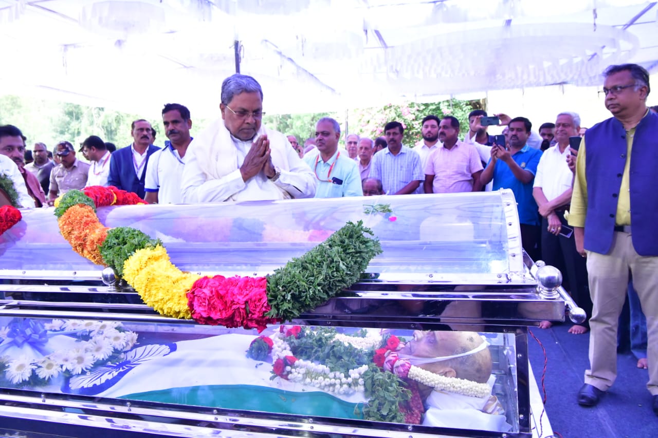 ಡಾ: ಕಸ್ತೂರಿ ರಂಗನ್ ನಿಧನದಿಂದ ದೇಶಕ್ಕೆ ತುಂಬಲಾರದ ನಷ್ಟ ಆಗಿದೆ:ಸಿದ್ದರಾಮಯ್ಯ