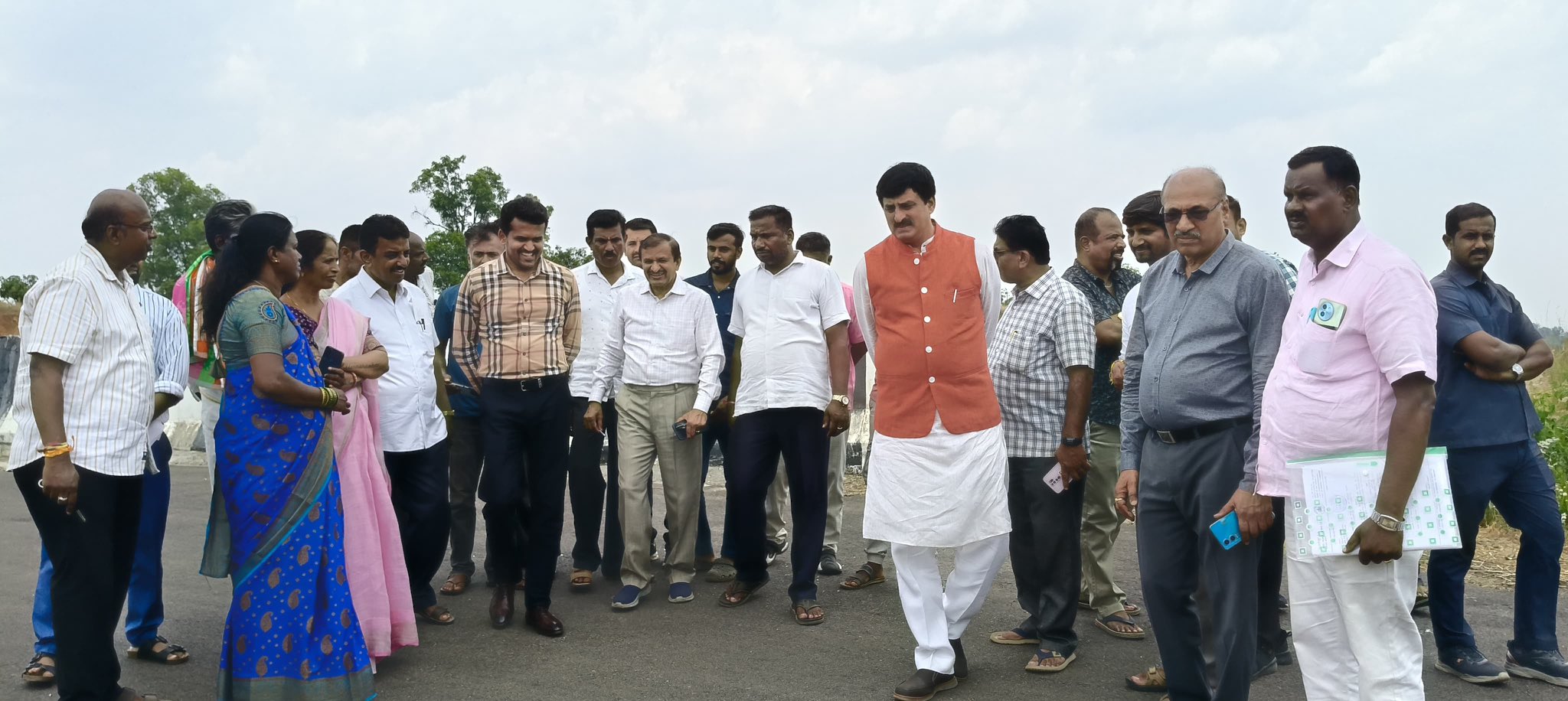 ಎಕ್ಸಪ್ರೆಸ್ ಹೈವೇಗೆ ರಾಂಪುರ ಬಳಿ ಪ್ರವೇಶ ಮತ್ತು ನಿರ್ಗಮನ ವ್ಯವಸ್ಥೆ ಕಲ್ಪಿಸಿದ ಡಾ.ಮಂಜುನಾಥ್