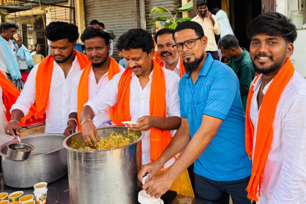 ನಗರದೆಲ್ಲಡೆ ಶ್ರೀರಾಮನ ನಾಮಸ್ಮರಣೆ