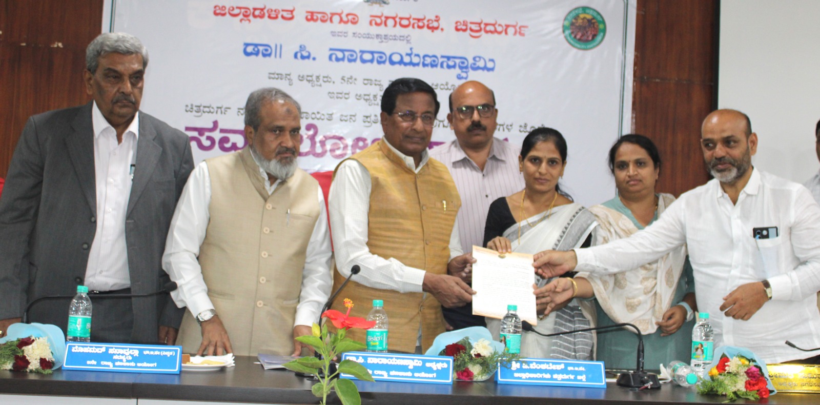 ಸ್ಥಳೀಯ ಸಂಸ್ಥೆಗಳ ಅನುದಾನ ಹೆಚ್ಚಳಕ್ಕೆ ಶಿಫಾರಸ್ಸು- ಆಯೋಗದ ಅಧ್ಯಕ್ಷ ಡಾ.ಸಿ.ನಾರಾಯಣಸ್ವಾಮಿ