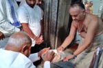 ಶ್ರೀ ನಂಜುಂಡೇಶ್ವರ ಸ್ವಾಮಿಗೆ ರುದ್ರಾಭಿಷೇಕ ವಿಶೇಷ ಪೂಜೆ ಸಲ್ಲಿಸಿ ಹರಕೆ ತೀರಿಸಿದ ದೇವೇಗೌಡರು
